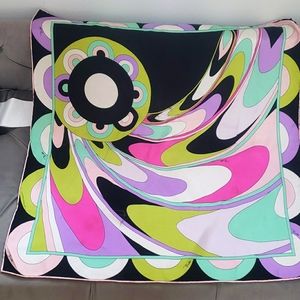 Emilio Pucci silk scarf in classic Pucci print